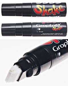 MARKER GRAPHIT SHAKE XL 16 mm czarny-vert0